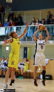 18.10.2015 Basketball ASWBL 2015/16, Grunddurchgang, ATUS Gratkorn vs. Zvolen